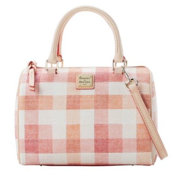 Orange Gingham Dooney & Bourke Rowan Satchel